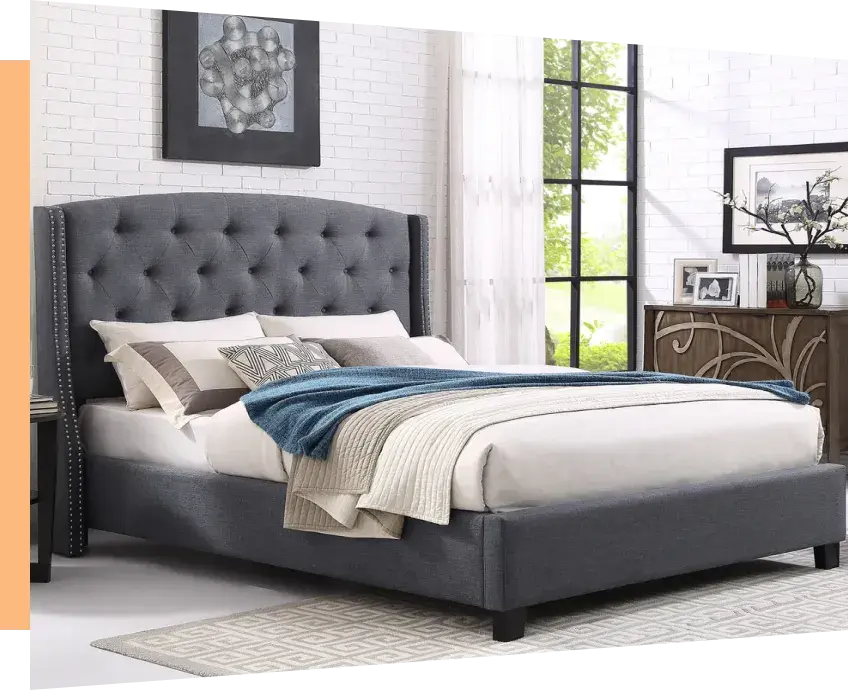 Upholstered Bed Dubai